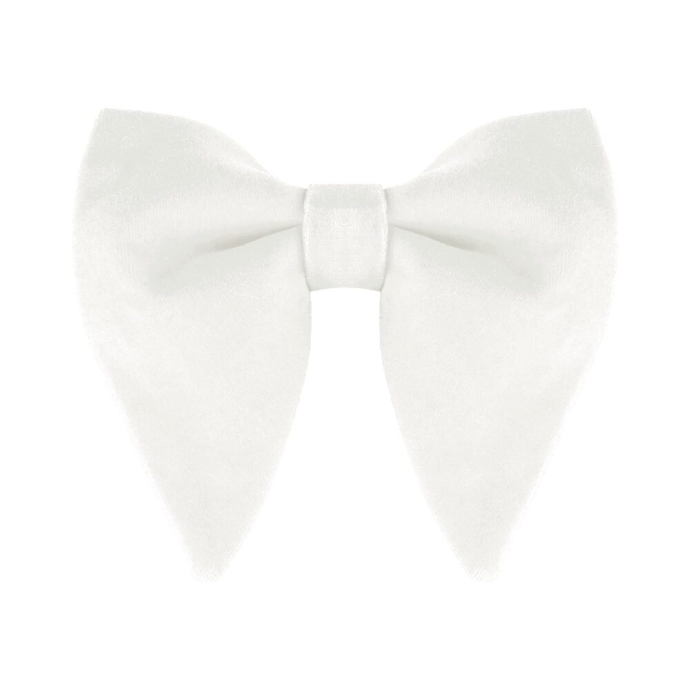 8036 Solid Pre-tied Bow Ties Formal Party Prom Bowties Velvet One Size